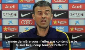 Barça - Enrique : ''Vous n'êtes jamais content''