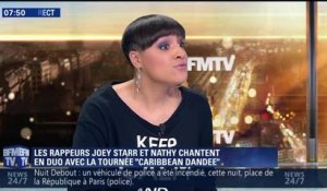 JoeyStarr envoie balader une journaliste de BFM TV qui reprend sa chanson