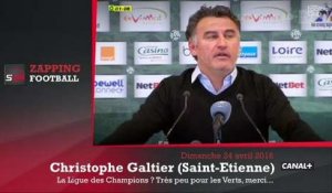 Zap'Foot : Galtier «Si on finit 4e c'est mieux pour tout le monde»