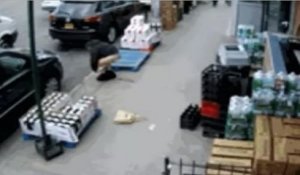 Un homme victime de diarrhée explosive dans la rue à New-York