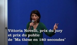 Vittoria Novelli, gagnante de "Ma thèse en 180 secondes"