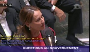 Accord de Paris: S. Royal répond à une question au Gouvernement