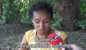 Le témoignage de Daniela, miraculée du séisme en Equateur