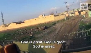 Une GoPro sur un djihadiste pendant une attaque ratée de Daesh