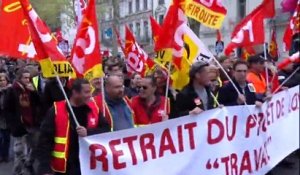 Loi-travail: des manifestations à Tours, Blois Vendômes