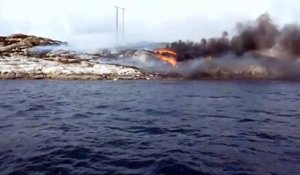 Accident d'hélicoptère en Norvège : les recherches se poursuivent