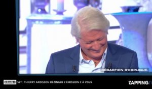 SLT : Thierry Ardisson tacle violemment C à Vous, "une émission parodique" (Vidéo)