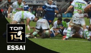 TOP 14 – Castres – Pau: 37-6 Essai de David SMITH (CAS) – J22 – Saison 2015-2016