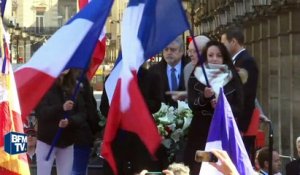 Jean-Marie Le Pen offensif lors du contre-rassemblement du 1er mai