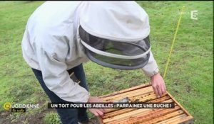 Un toit pour les abeilles : parrainez une ruche !
