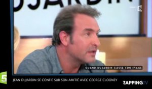C à vous : Jean Dujardin se confie sur son amitié avec George Clooney (Vidéo)