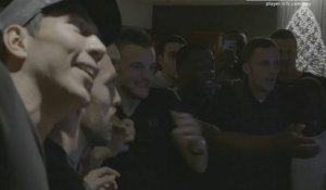 L'explosion de joie des joueurs de Leicester après le titre de Champion d'Angleterre
