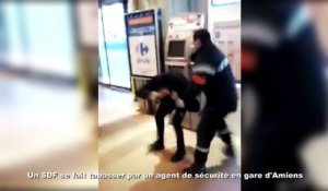 Un SDF se fait tabasser par un agent de sécurité en gare d'Amiens