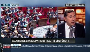 Brunet & Neumann: Emmanuel Macron a-t-il raison de vouloir "légiférer" sur les salaires des grands patrons ? - 04/05