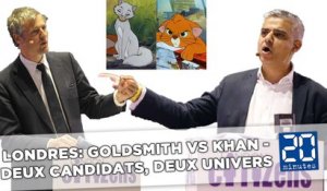 Londres: Goldsmith vs Khan, deux candidats que tout oppose