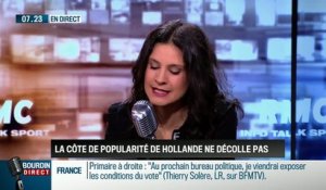 Apolline de Malherbe: La cote de popularité de François Hollande ne décolle pas - 06/05