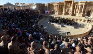 Le concert d'un orchestre symphonique russe à Palmyre, en 42 secondes