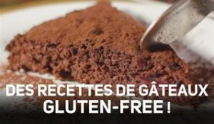 Un gâteau chocolat-betterave sans gluten en 60s