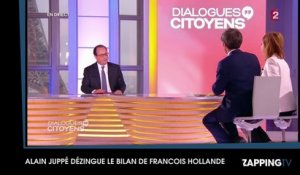 Alain Juppé dézingue le bilan de François Hollande
