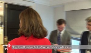 Ségolène Royal : Hillary Clinton « sera une très grande présidente des États-Unis »
