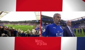 Premier League - 23ème journée - Andrea Bocelli chante pour Leicester - Canal+ Sport