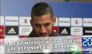 Le Real interdit à son joueur de répondre à la presse  en catalan