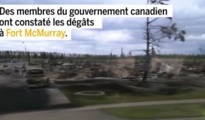 Les autorités canadiennes constatent les dégâts à FortMcMurray