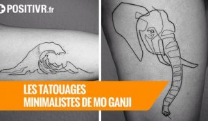 Les tatouages minimalistes de Mo Ganji