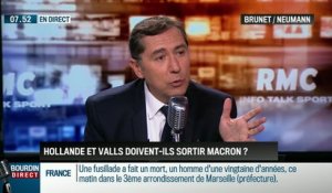 Brunet & Neumann: Valls et Hollande doivent-ils exclure Emmanuel Macron du gouvernement ? - 12/05