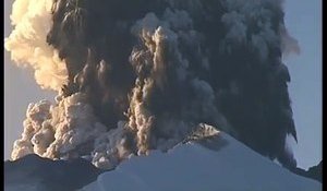 Eruption du Mt Ruapehu