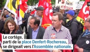 Loi travail : plusieurs milliers de manifestants à Paris
