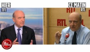 Alain Juppé en copier-coller sur RTL et TF1 - Le Petit Journal du 12/05 - CANAL+