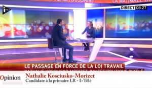 NKM sur le 49-3 : « Une arme atomique pour un texte faible »