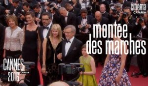 Le Bon Gros Géant (Spielberg) - Montée des Marches par Laurent Weil - Cannes 2016 CANAL+