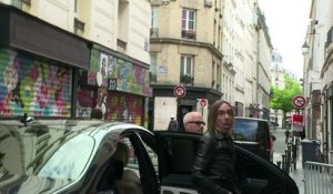 Iggy Pop au vernissage parisien d'une expo de photos
