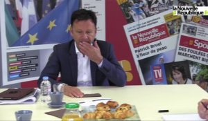 VIDEO. Christophe Degruelle face à la rédaction de la NR : " Il y aura un deuxième parquet au Jeu de Paume"