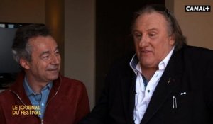 Gérard Depardieu - Le Journal du Festival - Michel Denisot - Cannes 2016 - CANAL+