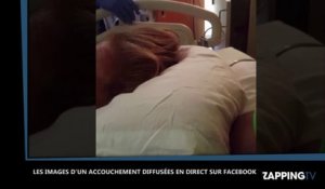 Un homme filme et diffuse l’accouchement de sa femme en direct sur Facebook (Vidéo)