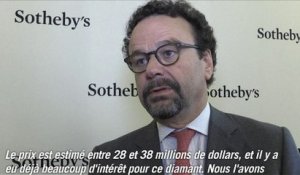 Sotheby's: un diamant rose pourrait atteindre 38 M de dollars