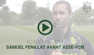 U17 : Samuel Fenillat avant ASSE-FCN