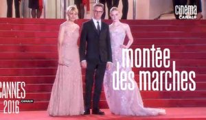 The Neon Demon (Nicolas Winding Refn) - Montée des Marches par Laurent Weil - Cannes 2016 - Canal+