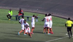 1ère mi-temps, Ivoire Académie FC vs Bouaké FC (1-0), Parc des Sports de Treichville, journée 10, Ligue 2, 10 Avril 16