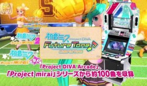 Hatsune Miku : Project Diva Future Tone Future Sound - Trailer Japon