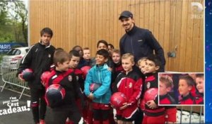 Cyril Hanouna permet à des enfants fans du PSG de rencontrer Zlatan Ibrahimovic (vidéo)