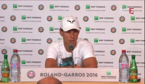 Rafael Nadal : "Je dois abandonner"