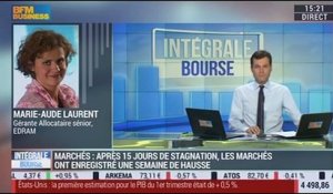 Marchés: "Le discours qui va y avoir ce temps-ci va continuer d'orienter les marchés sur les perspectives de hausse", Marie-Aude Laurent - 27/05