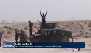 Lutte contre EI: les forces d'élite prennent position autour de Fallouja
