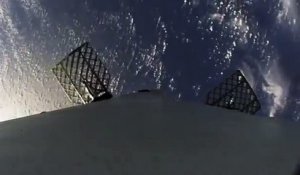 atterrissage de SpaceX en caméra embarquée