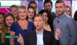 Thomas Hugues fait ses adieux à "Médias le mag" sur France 5
