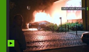 Nuit chaude à Berlin : plusieurs voitures incendiées